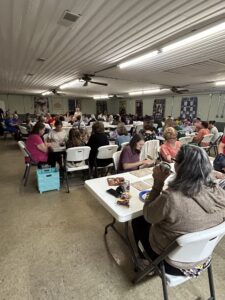 People playing bingo