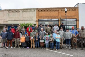 Fishing Tournament participants group shot